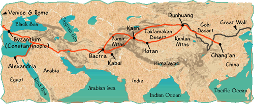 silkroad-outline-map